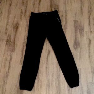 Black youth large joggers